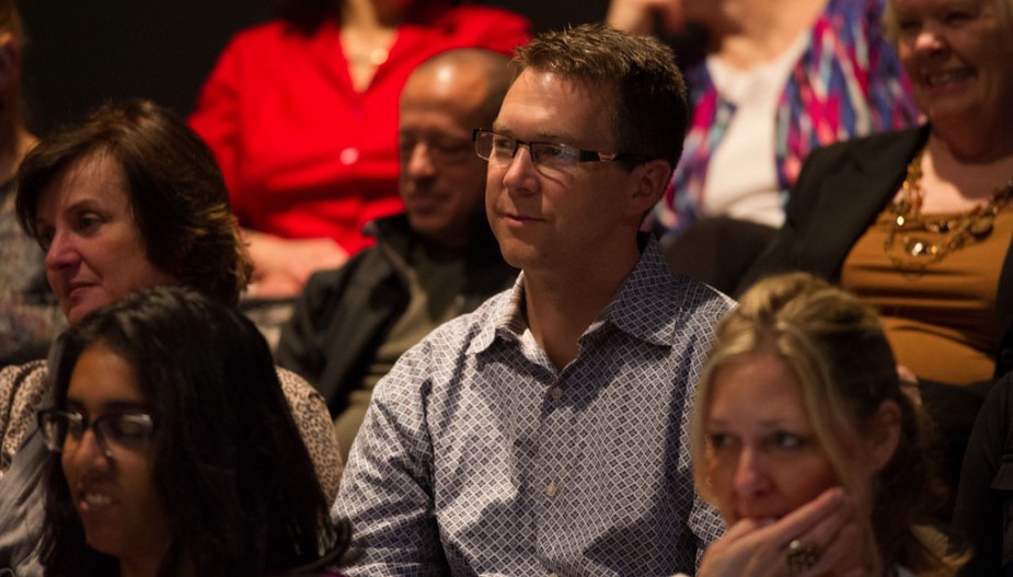 Audience members