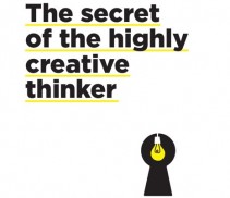 Book cover: The Secret of the Highly Creative Thinker